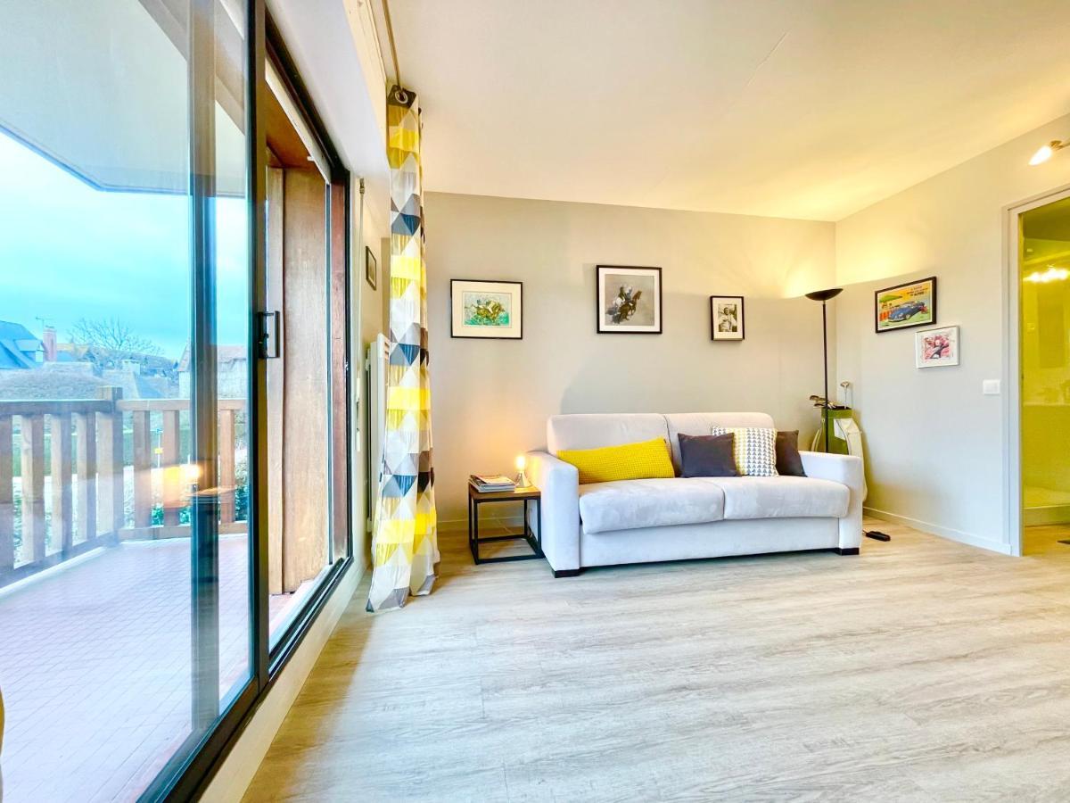 ECHAPPEE CHIC - Balcon - 150 m Casino Deauville&Plage Exterior foto